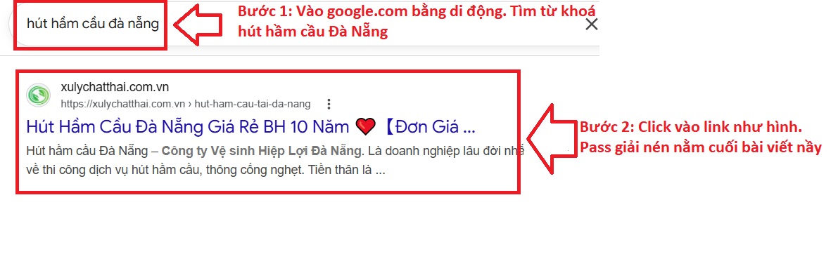 Search Result Example